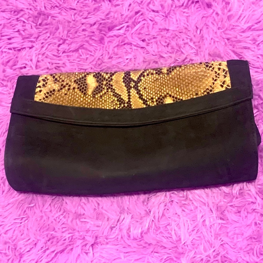 GORGEOUS Snakeskin Clutch